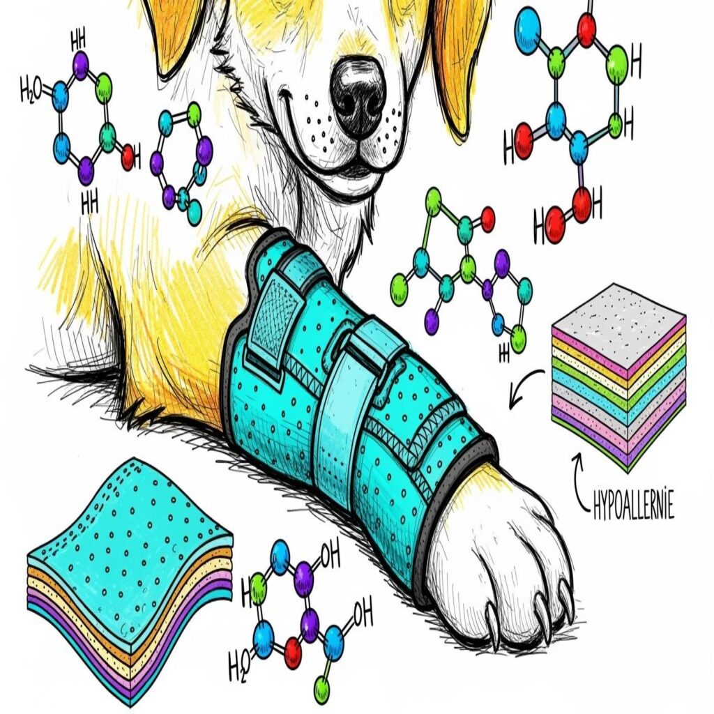 Medical-Grade Neoprene in Dog Braces: The Science of Breathable, Hypoallergenic Orthopedic Fabric
