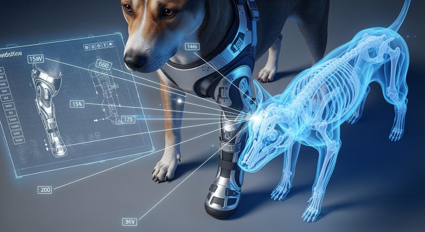 Ergonomic Contouring in Canine Orthopedics: Solving Brace Migration with 3D Anatomical Design