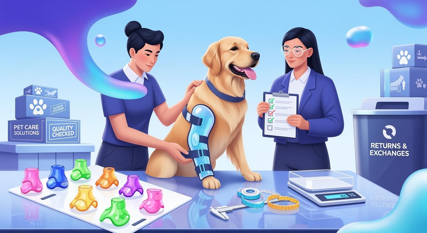 OEM dog brace manufacturer checklist for brands: quality control, fit testing, and reducing returns