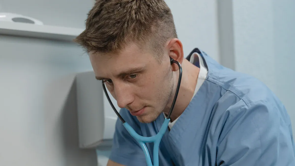 How to put on a dog recovery sleeve step by step