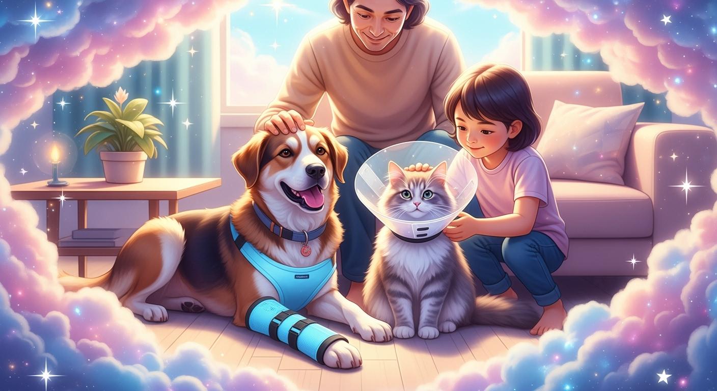 Anti-lick recovery sleeve comfort and coverage compared to cones what pet families should know