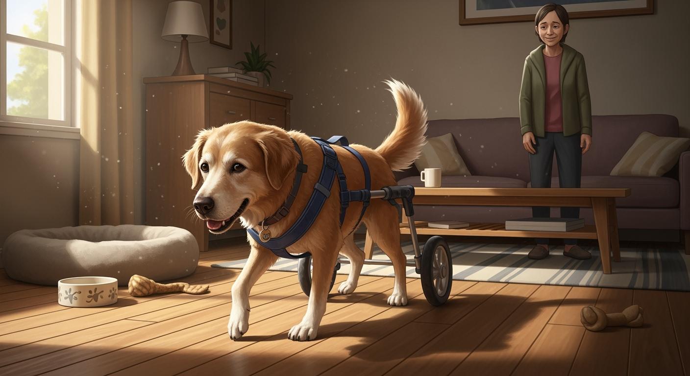 Home Mobility Aids for Senior and Disabled Dogs: How to Keep Your Dog Safe and Independent Indoors