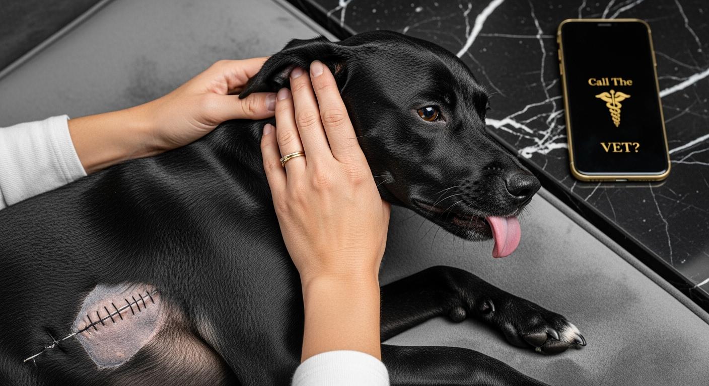 Dog spay incision care stop licking and know when to call your vet