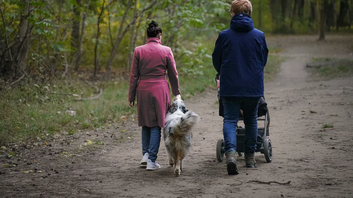 Mobility support gear for dogs with back leg weakness