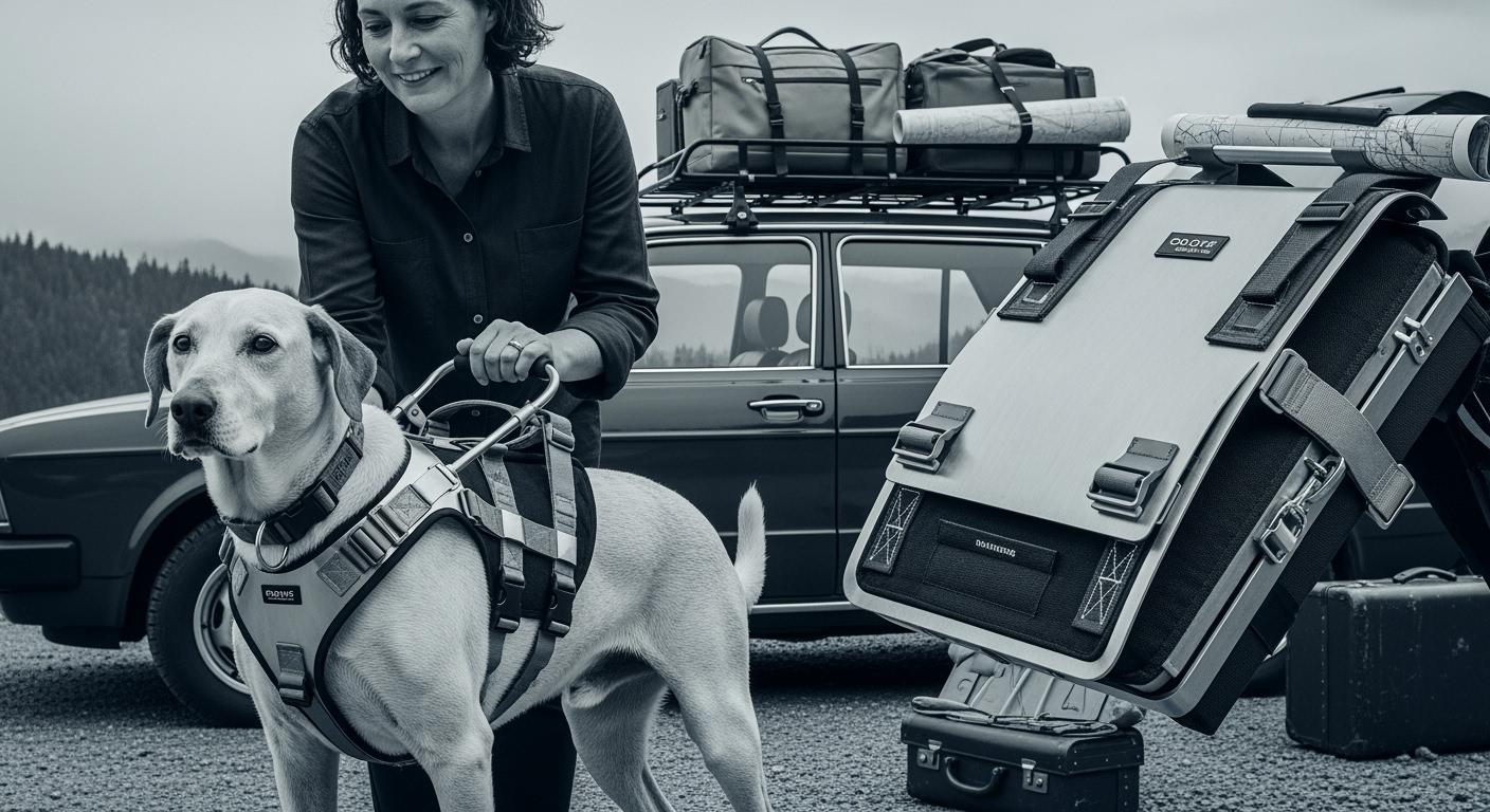 Holiday Travel with Senior Dogs: Why a Support Harness is Your Essential Mobility Tool