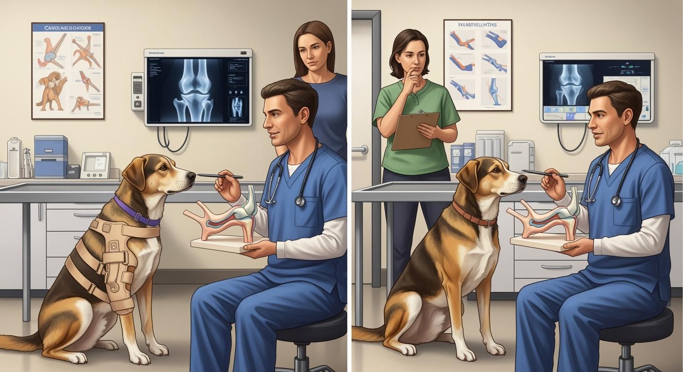 Dog knee brace vs surgery how to decide what’s best for your dog’s CCL tear