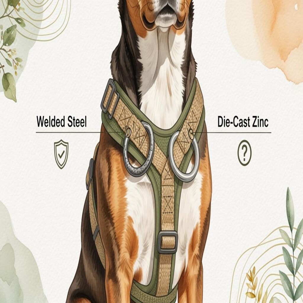 D-Ring Load Capacity in Dog Harnesses: Welded Steel vs. Die-Cast Zinc for Maximum Safety