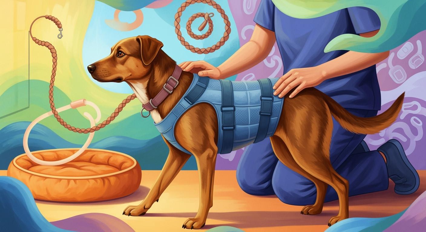 Dog Back Brace for Spinal Support & Recovery: Managing Pain and Restoring Mobility