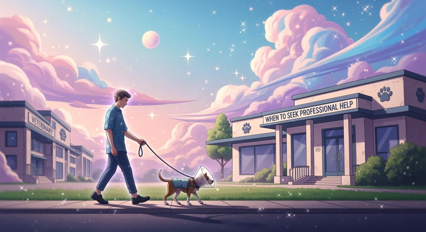 Dog walk after surgery step-by-step guidance for short leash walks and when to call your vet