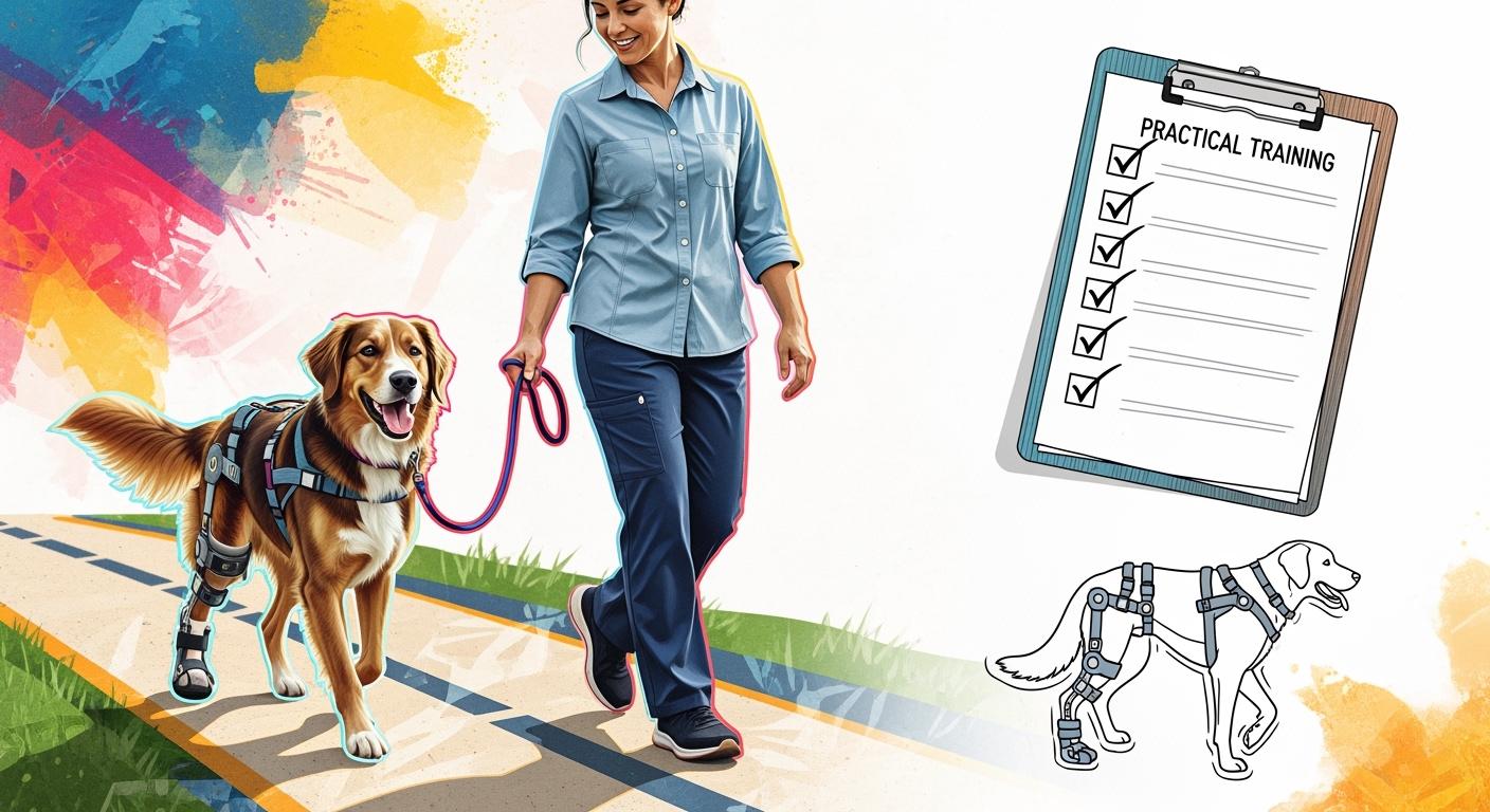 Dog Gait Training Support: Practical Walk Plans and Safety Checks with Braces and Toe-Up