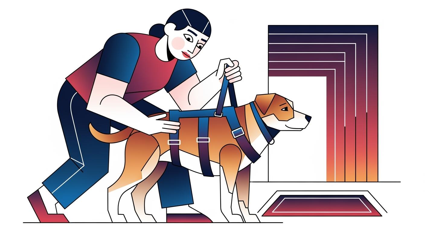 How to choose a full body lift harness for disabled dogs for safer transfers and potty breaks