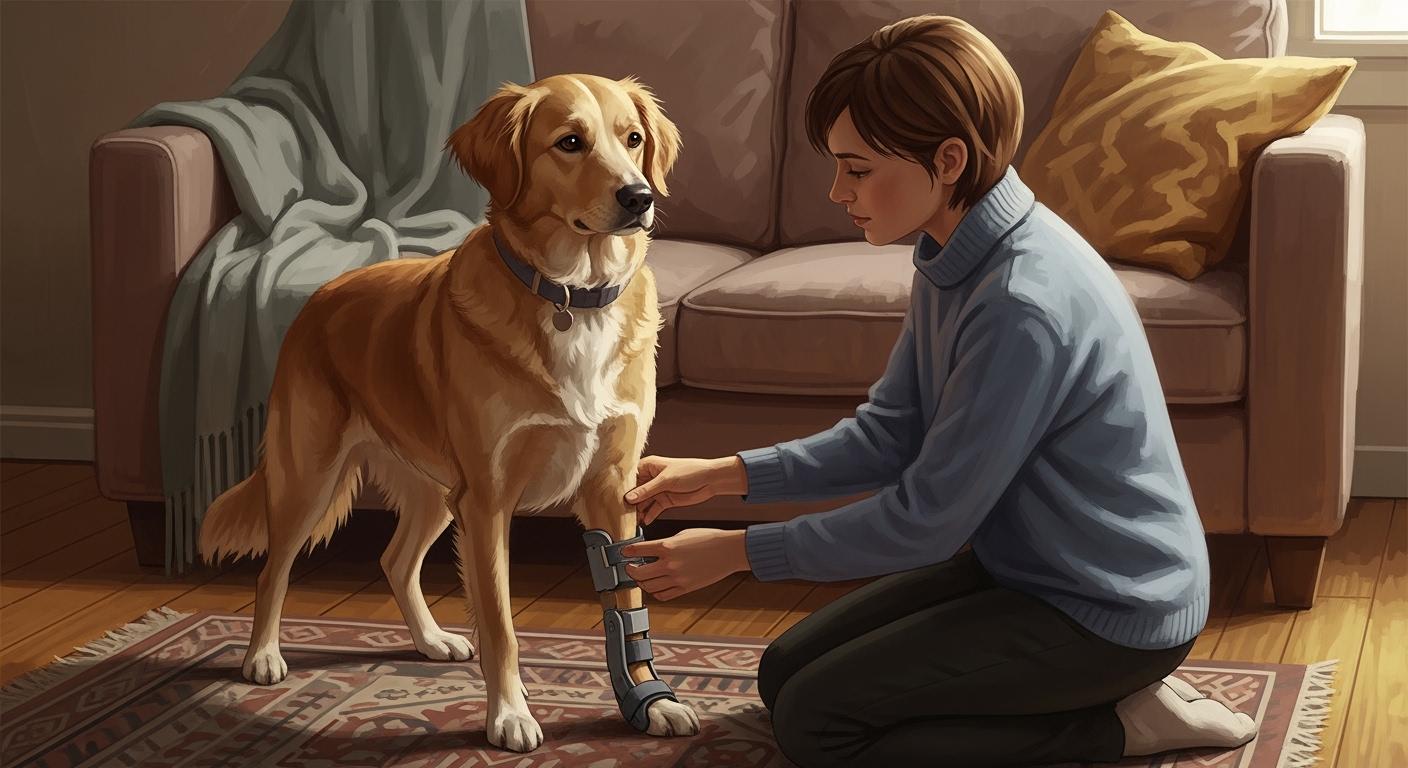 No-Knuckling Brace for Dogs for Toe-Up Support: How to Fit and Monitor at Home