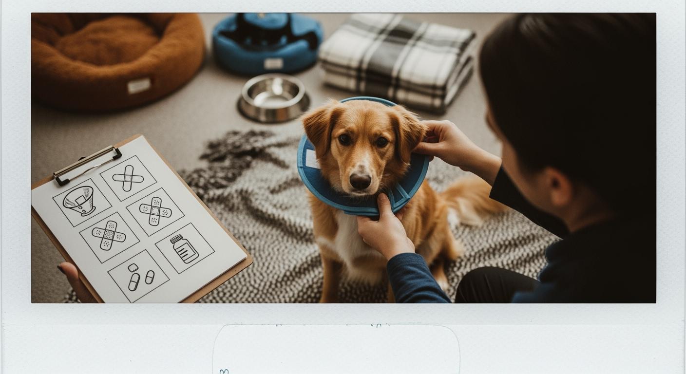 Dog Post-Op Care Checklist Step-by-Step for Recovery Gear Use