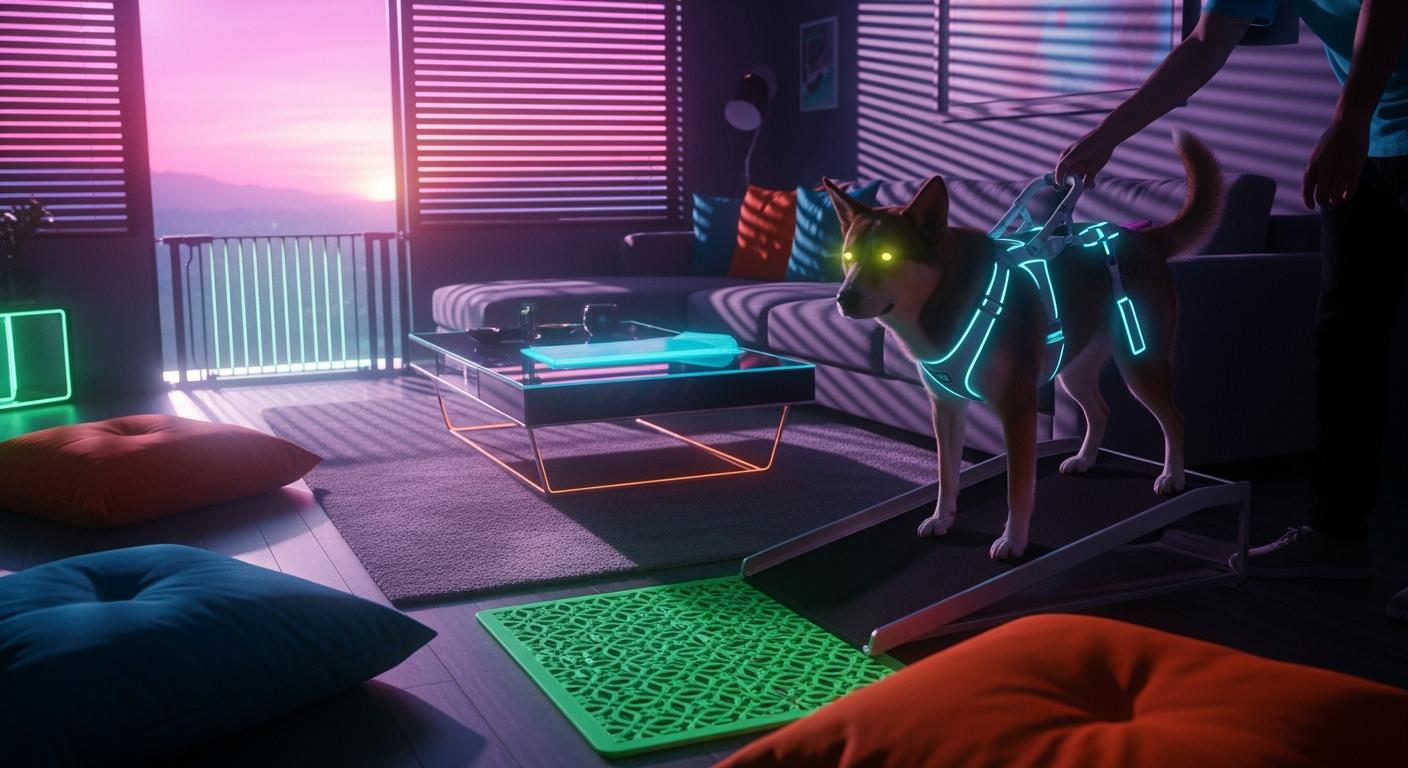 Dog hip dysplasia conservative management step-by-step guide to ramps, lift harnesses, and home safety