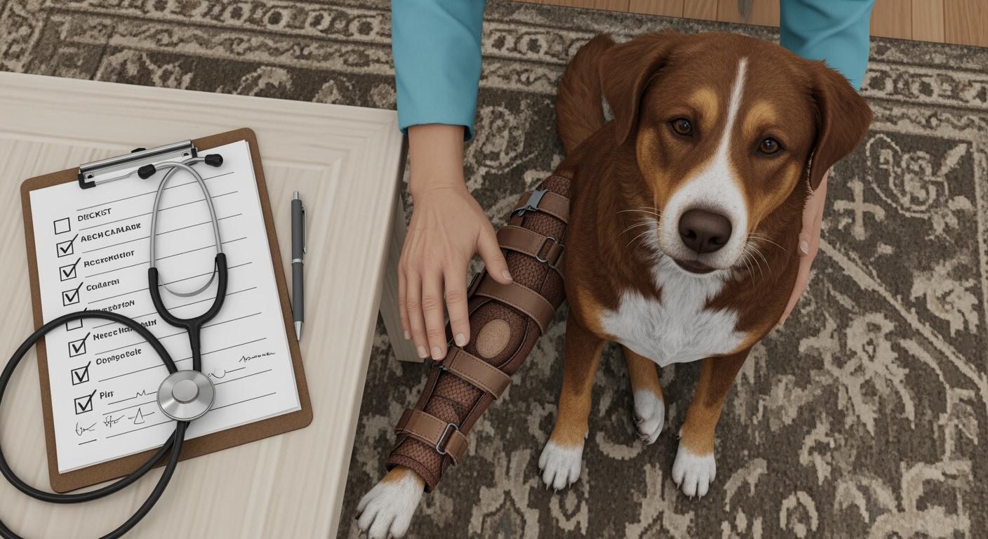 Luxating Patella Knee Brace for Dogs: When It Helps, When to Wait, and When to See a Vet