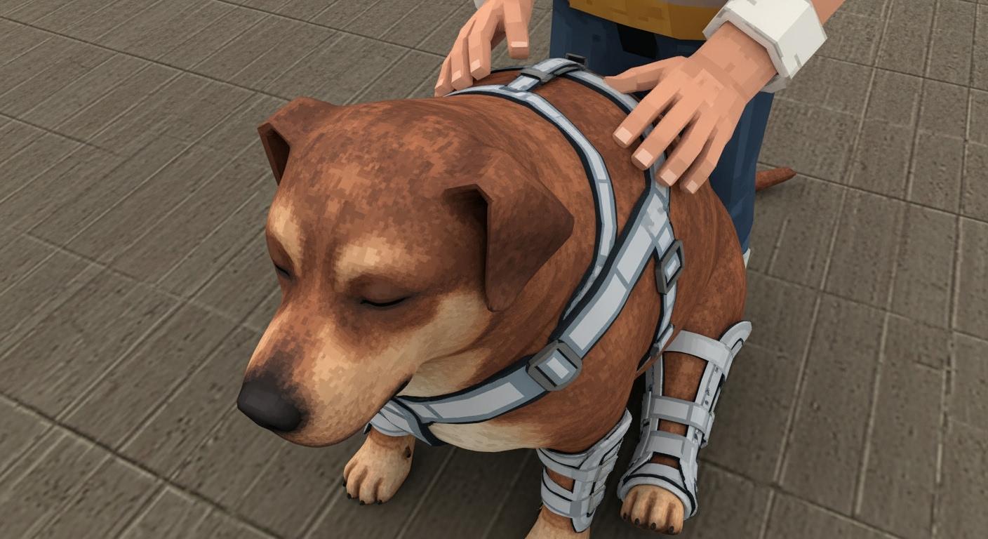 How to Support Joint Health in Overweight Dogs with Braces and Harnesses