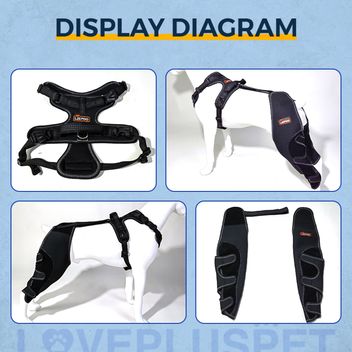 Back Leg Torn CCL Knee Brace - Image 4