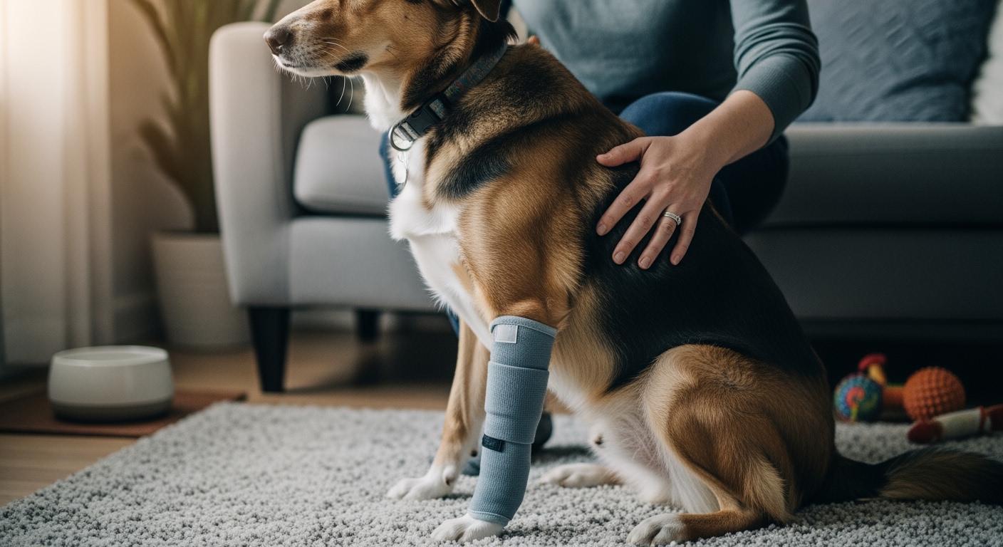 Dog Recovery Sleeve Back Leg Solutions for Protection and Daily Recovery Support