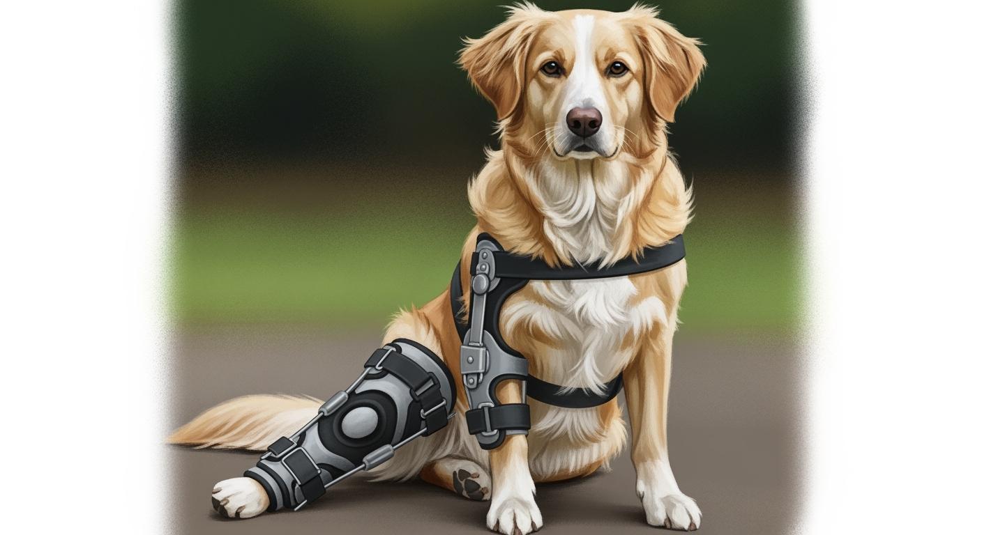 Torn ACL Dog Brace Solutions for Knee Stability and Recovery Support