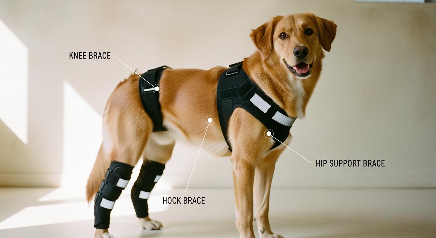 Dog Brace for Back Leg: How to Choose Between Knee, Hock, or Hip Support