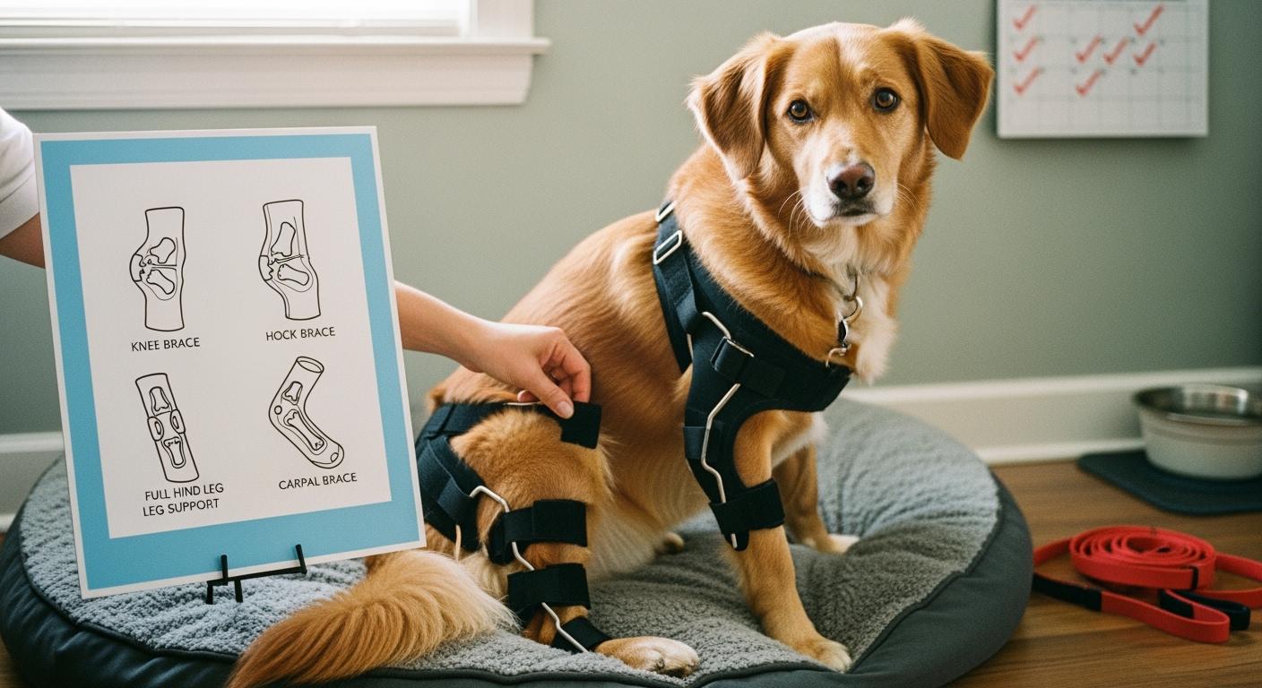 Dog Back Leg Brace: Complete Guide to Types, Fit & Daily Use
