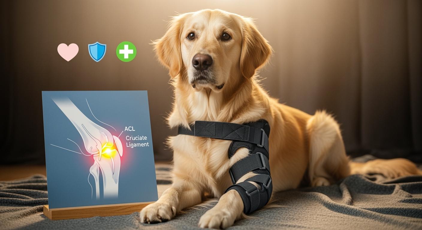 Dog Cruciate Ligament Brace Solutions for Knee Stability and Recovery Support
