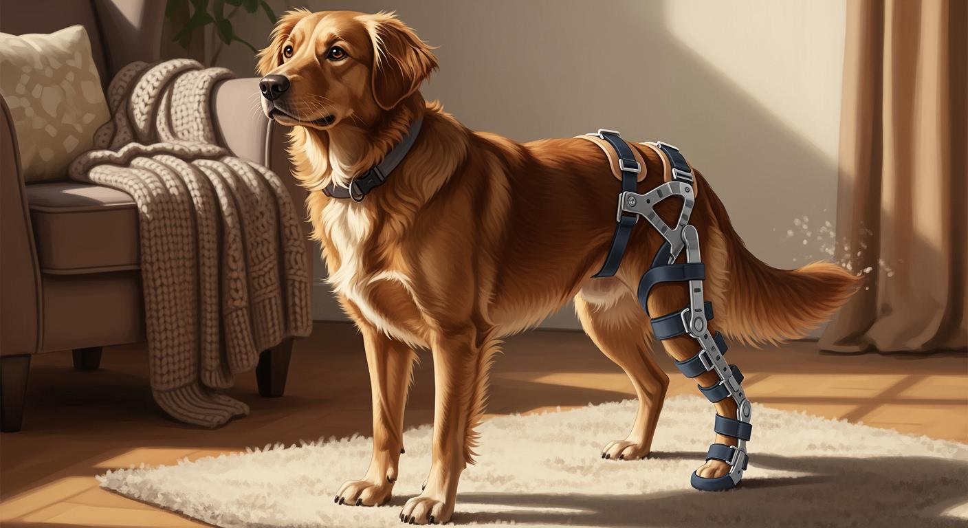 Dog Leg Brace Solutions for Injury Recovery and Mobility Support