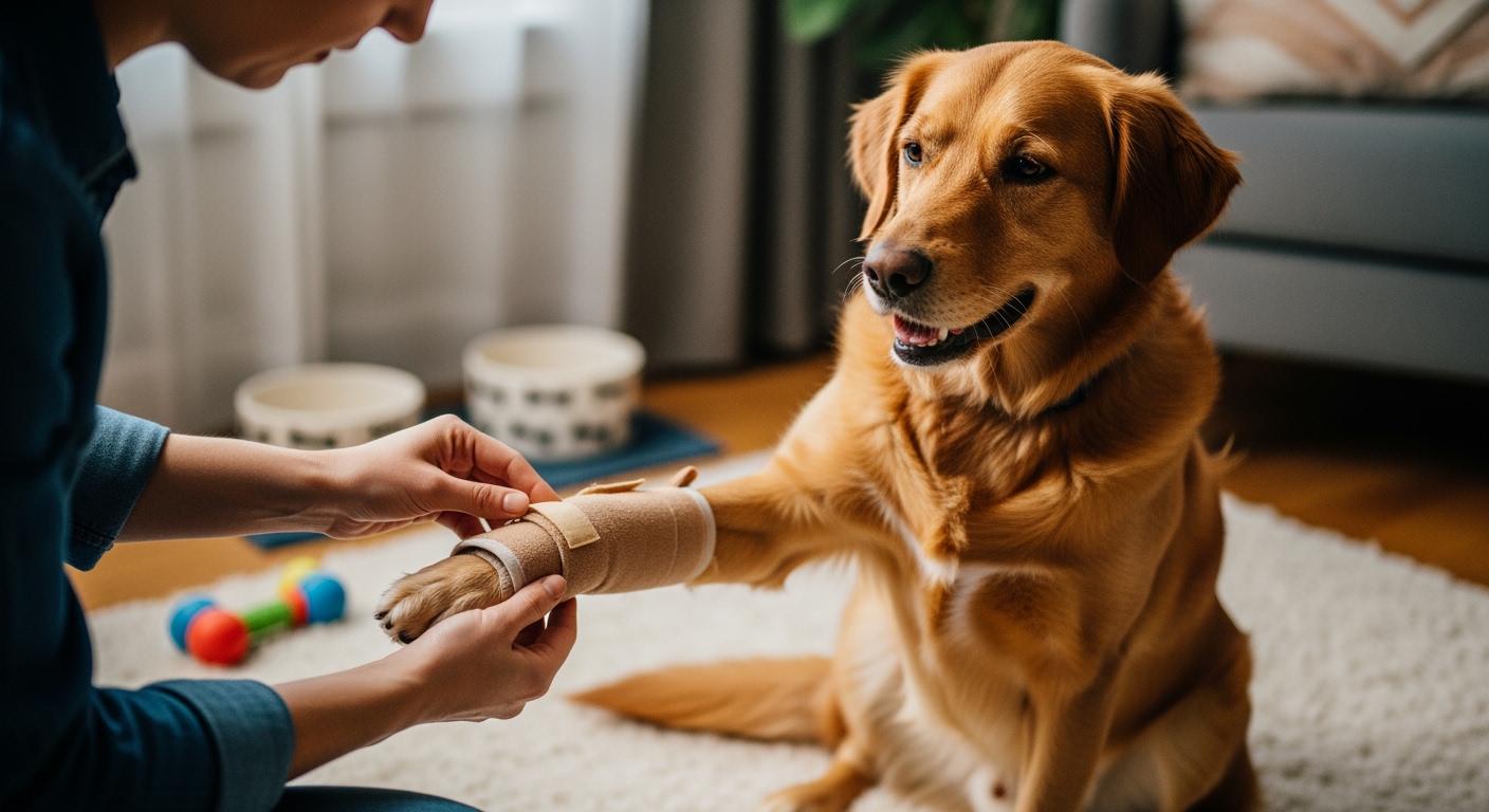 Dog Carpal Splint: Complete Guide to Fit, Wrist Support & Daily Use