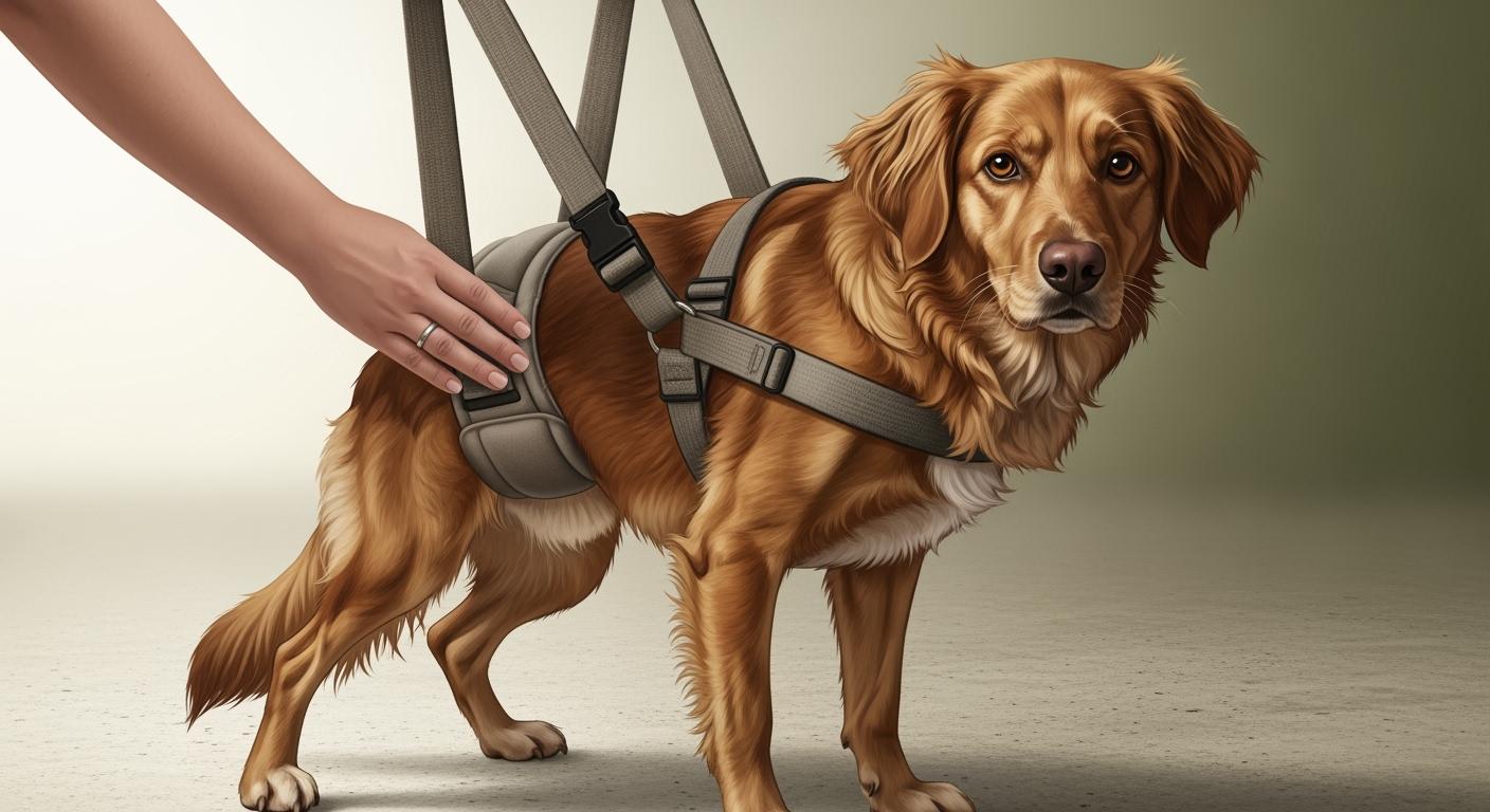 Dog Lift Harness Solutions for Dogs with Hind Leg Weakness
