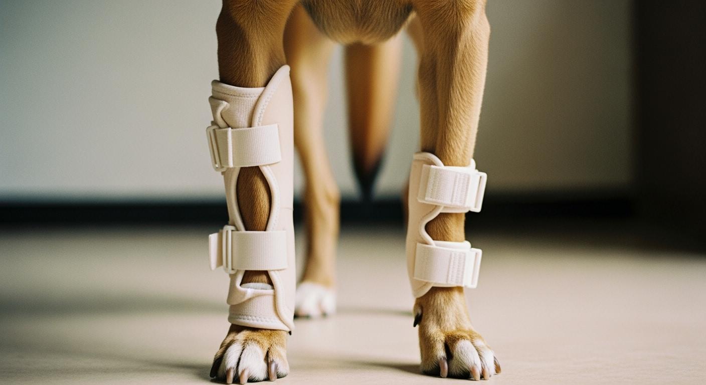 Hind Leg Dog Brace: Fit and Slipping