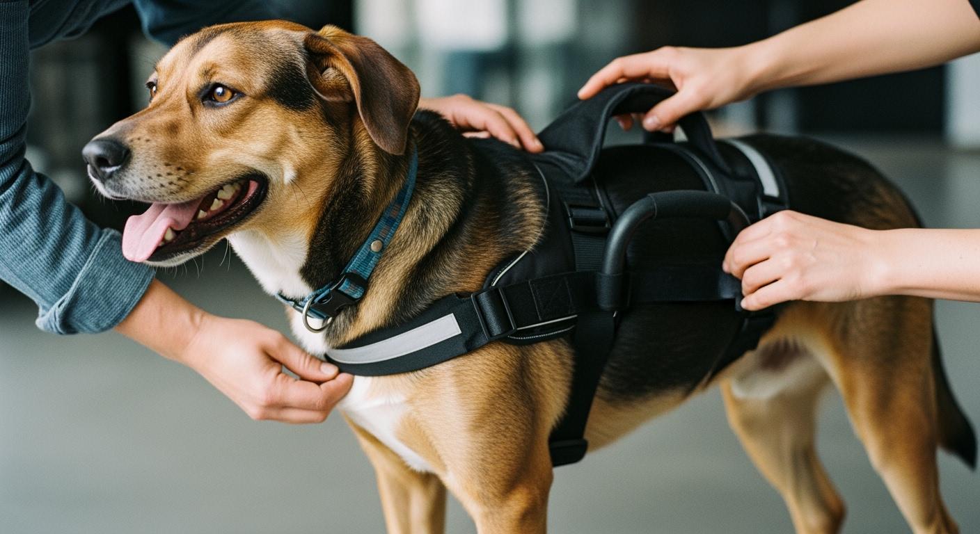 Dog Harness with Lift Handle: How to Check Fit and Handle Placement for Safer Daily Support