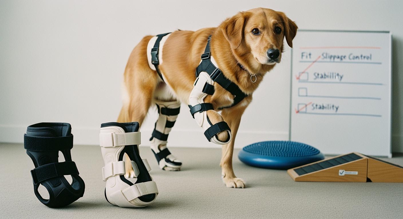 Dog ACL Brace Alternatives: How to Compare Fit, Slippage Control, and Daily Rehab Stability