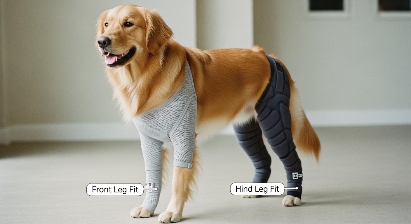 Dog Leg Sleeve: Front vs Hind Leg Fit