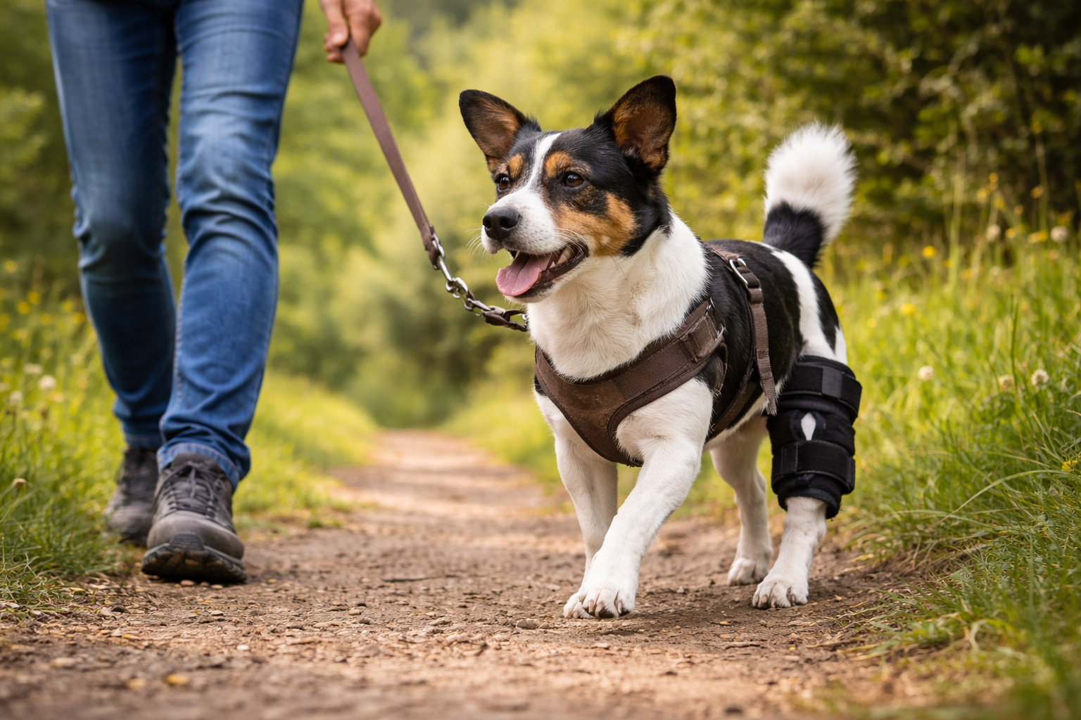 Patellar Luxation Knee Brace for Daily Walks
