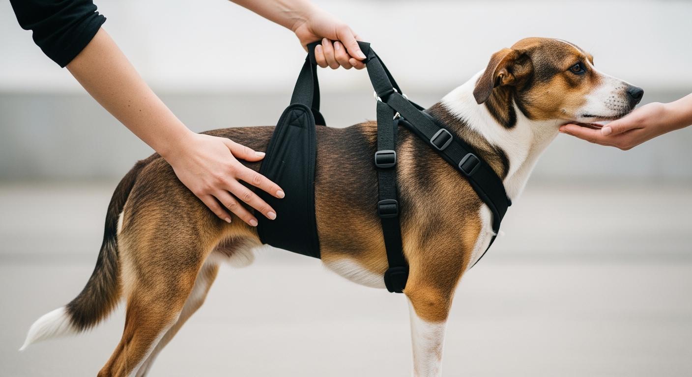 Dog Support Sling vs Lift Harness