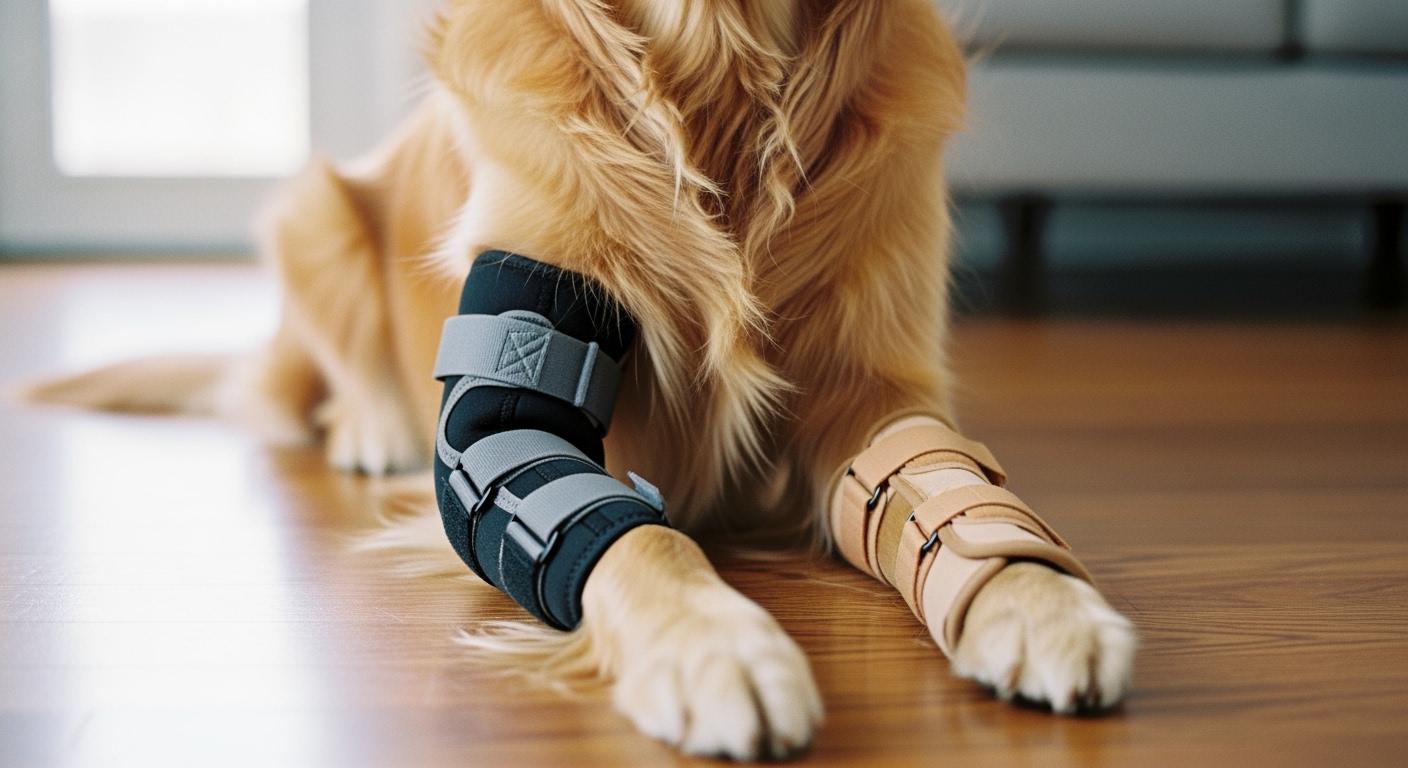 Front Leg Dog Brace: Elbow vs Carpal Support