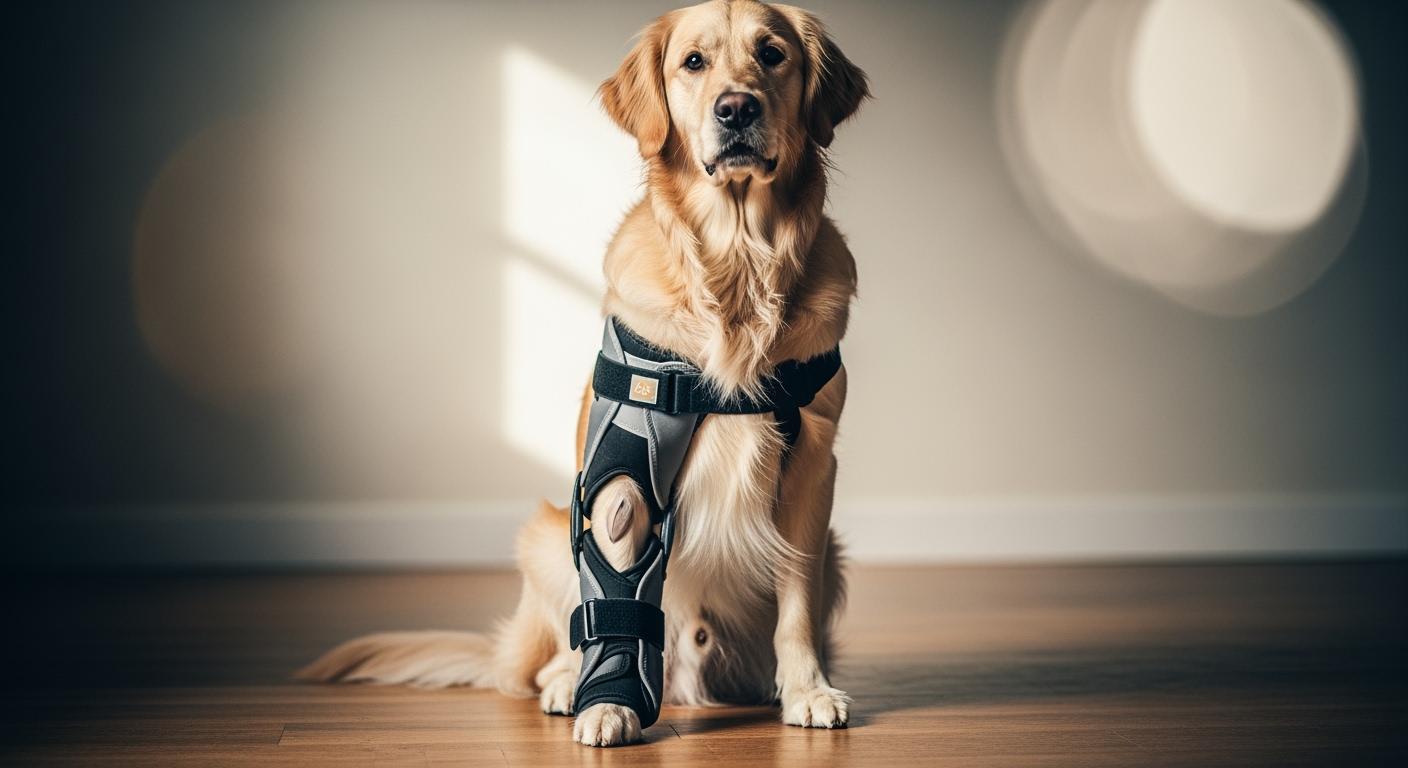 Dog ACL Injury Brace: Fit and Stability