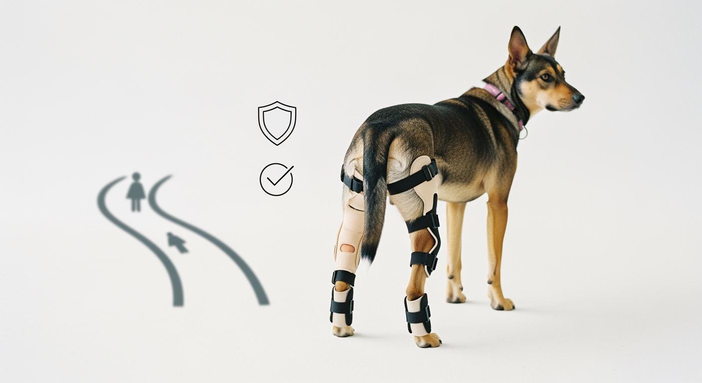 Dog Rear Leg Knee Brace: Hock vs Knee Support and How to Choose the Right Stability Path