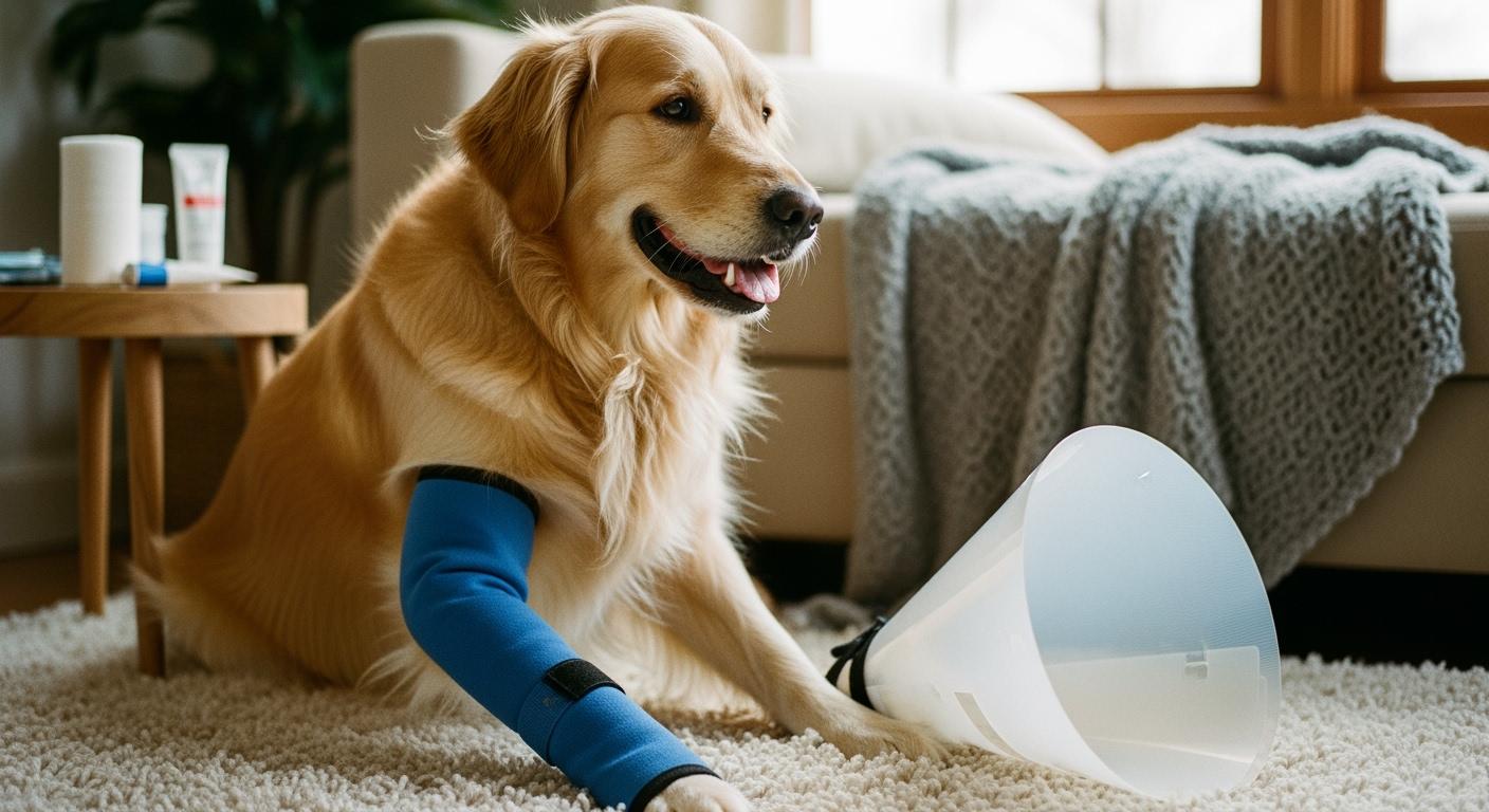 Dog Recovery Sleeve Back Leg vs Cone: How to Choose the Right Protection for Recovery, Bandages, and Daily Comfort