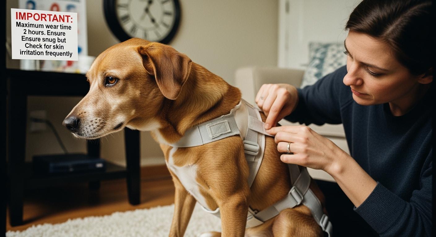 Dog Back Brace for IVDD: Wrong Fit and Unsafe Wear Time