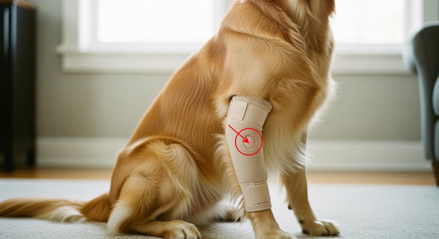 Best Lick Sleeve for Dogs'                style=