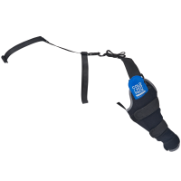 Breathable Adjustable Rear Leg Brace with Hot/Cold Compress